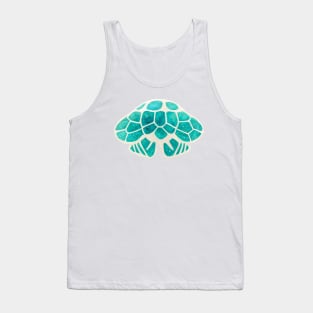 Turquoise Turtle Tank Top